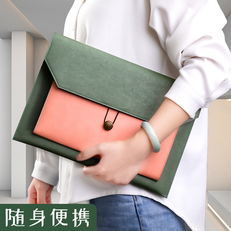 กระเป๋าแฟ้มหนัง A4 กระดาษแฟ้มก - Binder Storage Box บทวิจารณ์และราคา