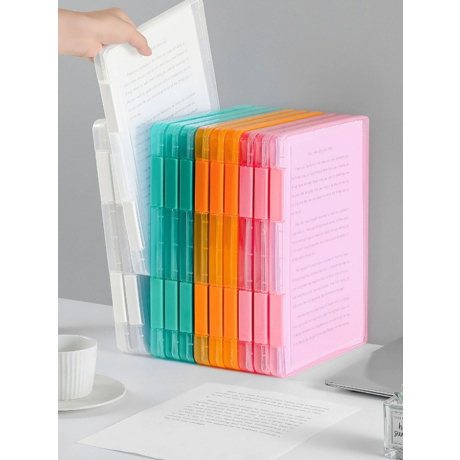กล่องเอกสารตั้งโต๊ะ A4 แบบง่าย - Binder Storage Box บทวิจารณ์และราคา