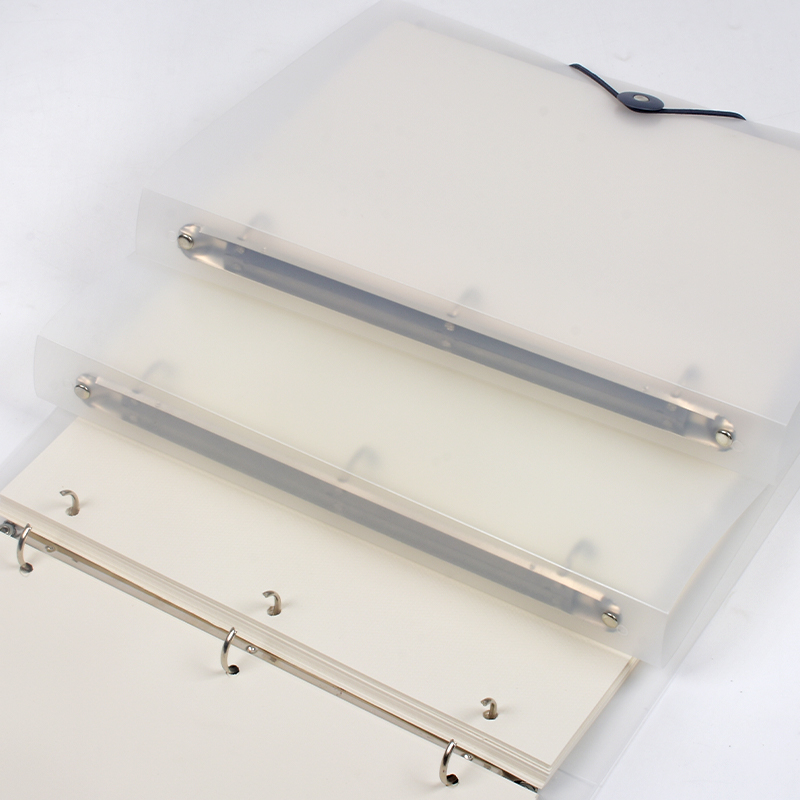แฟ้มใสแบบฝ้า 3 ชิ้น ขนาด A4 แบ - Binder Storage Box บทวิจารณ์และราคา