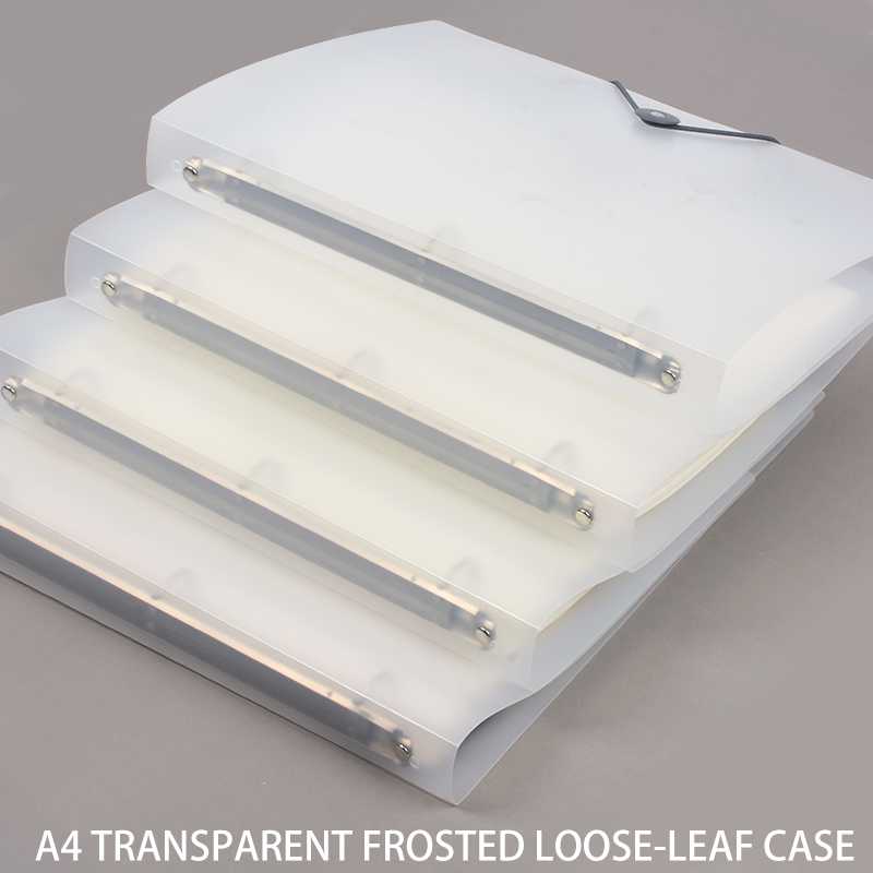 แฟ้มใสแบบฝ้า 3 ชิ้น ขนาด A4 แบ - Binder Storage Box บทวิจารณ์และราคา