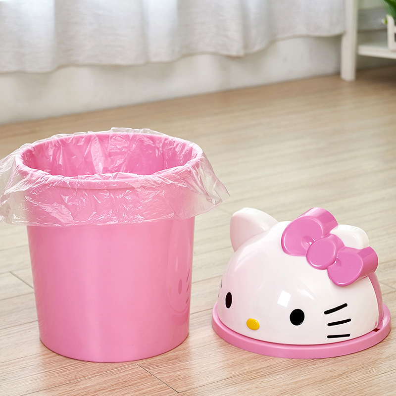 ถังขยะขนาดเล็ก Hello Kitty สำห - Office Furniture Brand บทวิจารณ์และราคา