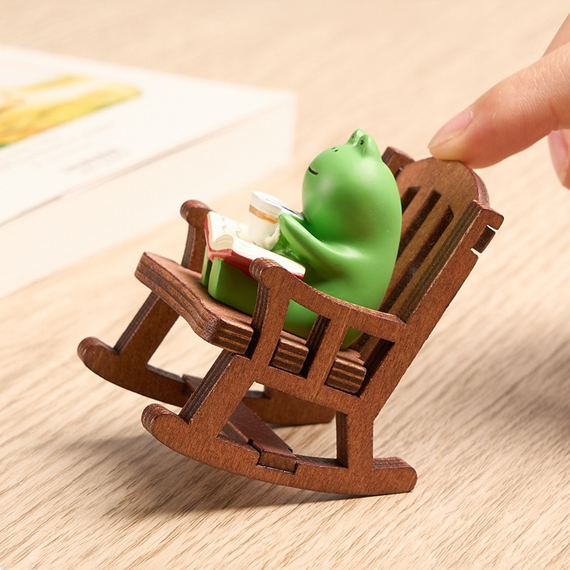 ของตกแต่งน่ารัก รูปปั้นกบเรซิ่ - Office Furniture Brand บทวิจารณ์และราคา