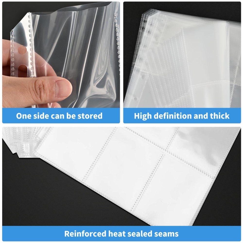 แผ่นใส่การ์ดสะสมแบบ 9 ช่อง 50  - Binder Storage Box บทวิจารณ์และราคา