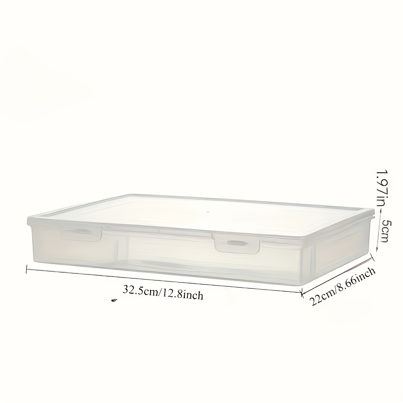 1 ชิ้น A4 กล่องเก็บของพลาสติกใ - Binder Storage Box บทวิจารณ์และราคา