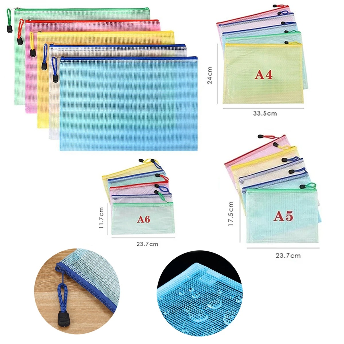 แฟ้มเก็บเอกสารแบบตาข่ายมีซิป 5 - Binder Storage Box บทวิจารณ์และราคา