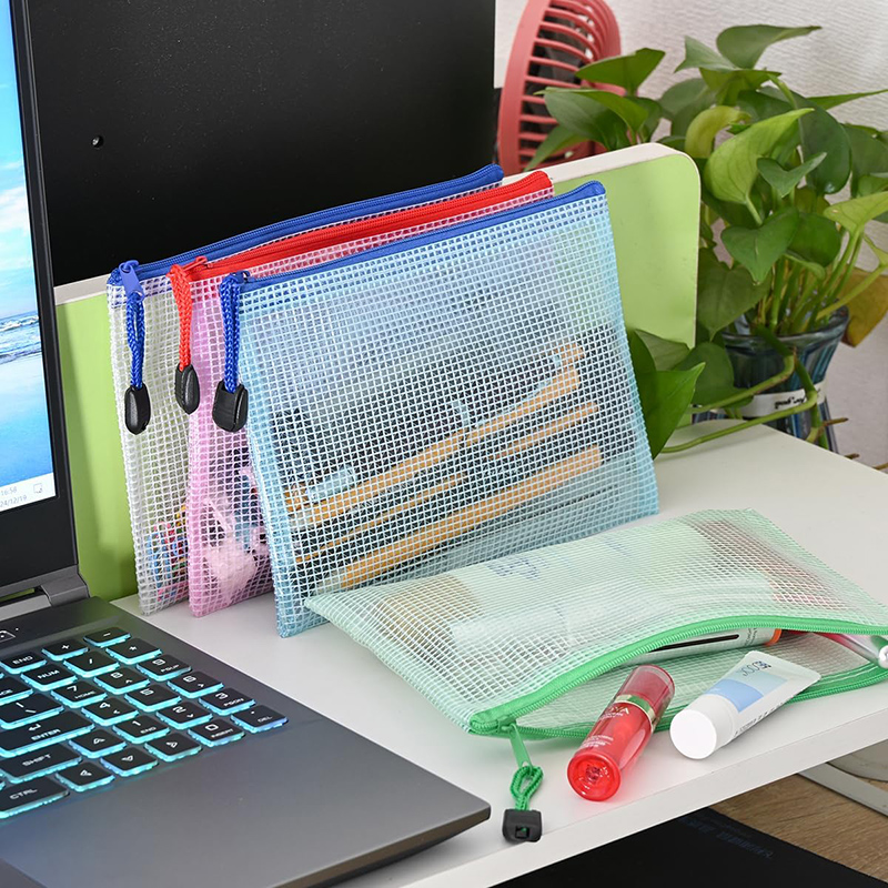 5/20PCS A4/A5 กระเป๋าซิปตาข่าย - Binder Storage Box บทวิจารณ์และราคา