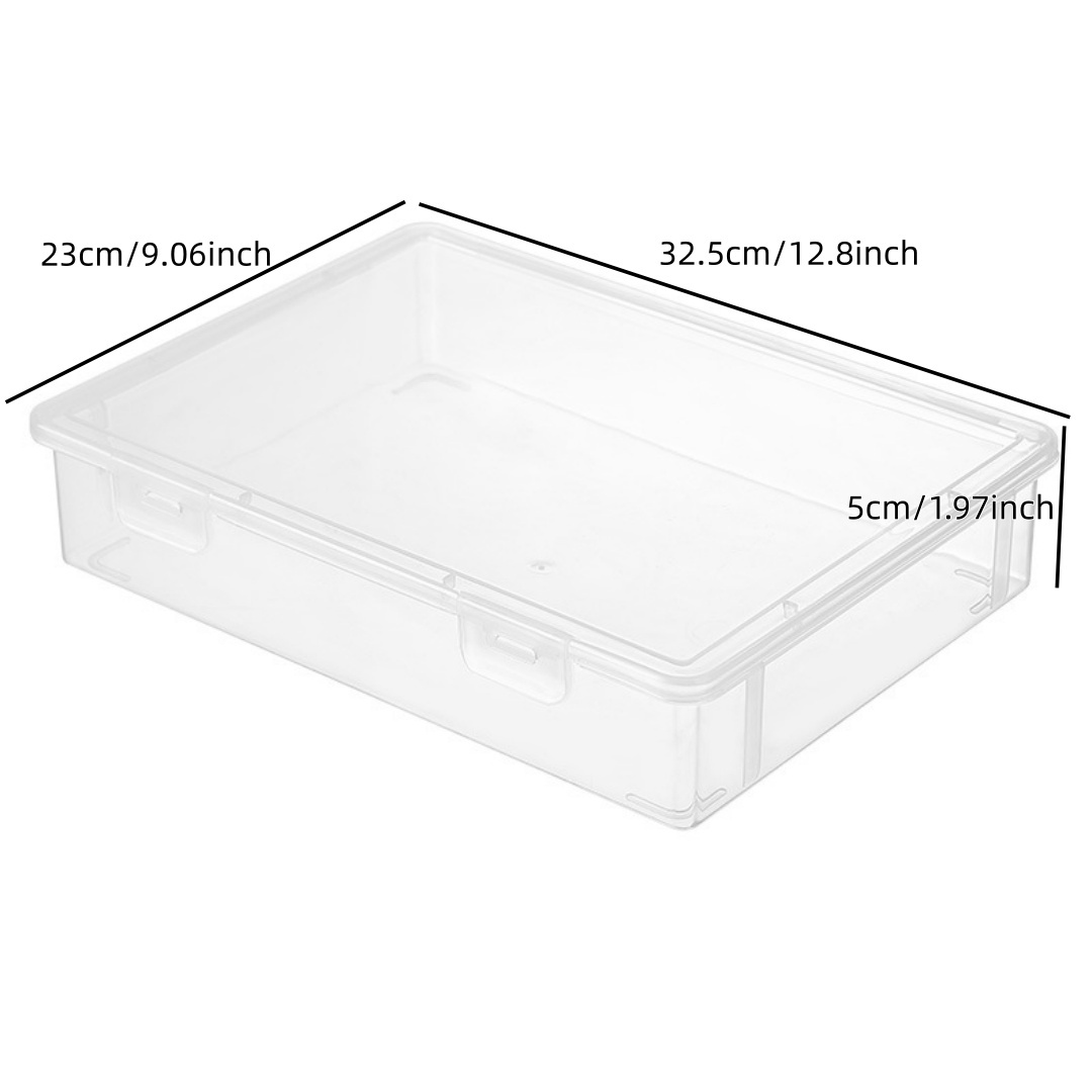 กล่องเก็บเอกสาร A4 แบบใส ซ้อนก - Binder Storage Box บทวิจารณ์และราคา
