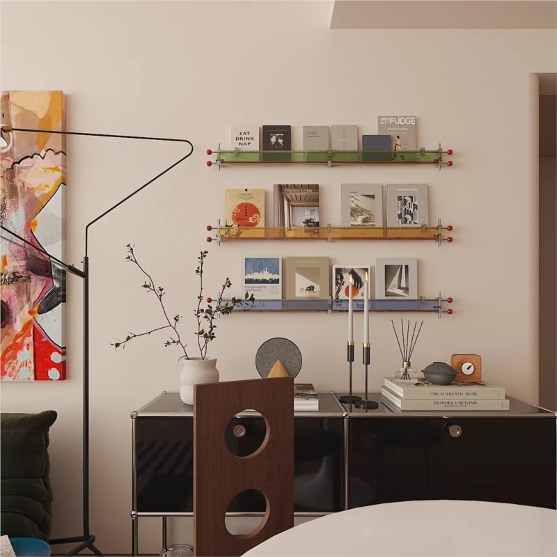 ชั้นวางติดผนังสำหรับหนังสือ อะ - Office Furniture Brand บทวิจารณ์และราคา