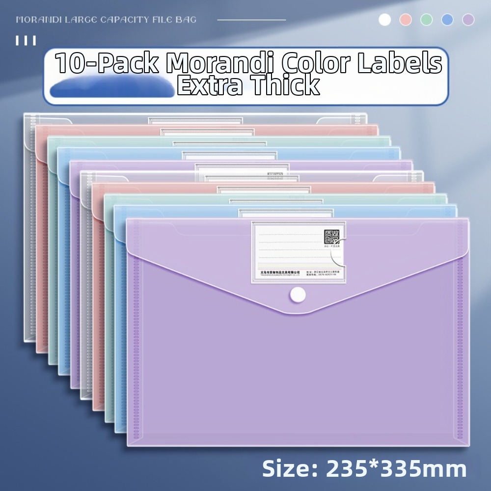 10 ชิ้นแฟ้มใส A4 พลาสติกความจุ - Binder Storage Box บทวิจารณ์และราคา